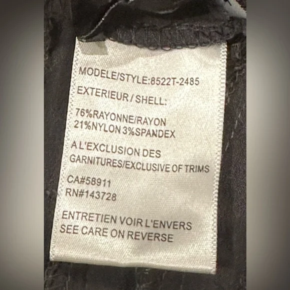 Tribal Women's Pull-On Ankle Pants with Flatten It Tummy Control - Gray - Picture 5 of 8